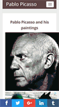 Mobile Screenshot of pablopicasso.org